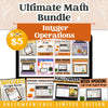 Integer Operations: Fall + Halloween Mini Bundle 🍁🎃