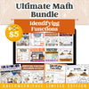 Identifying Functions: Fall + Halloween Mini Bundle 🍁🎃