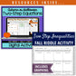 Solving Two Step Equations/Inequalities: Fall + Halloween Mini Bundle 🍁🎃