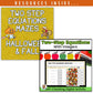 Solving Two Step Equations/Inequalities: Fall + Halloween Mini Bundle 🍁🎃