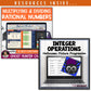 Operations with Rational Number: Fall + Halloween Mini Bundle 🍁🎃