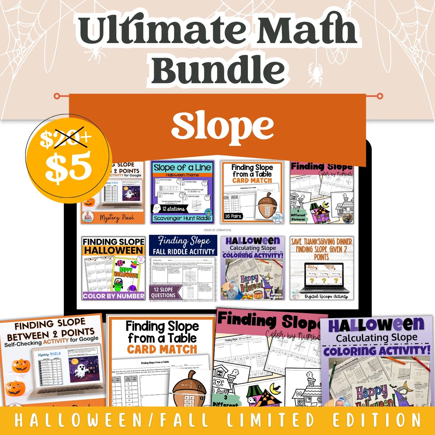 Slope: Fall + Halloween Mini Bundle 🍁🎃