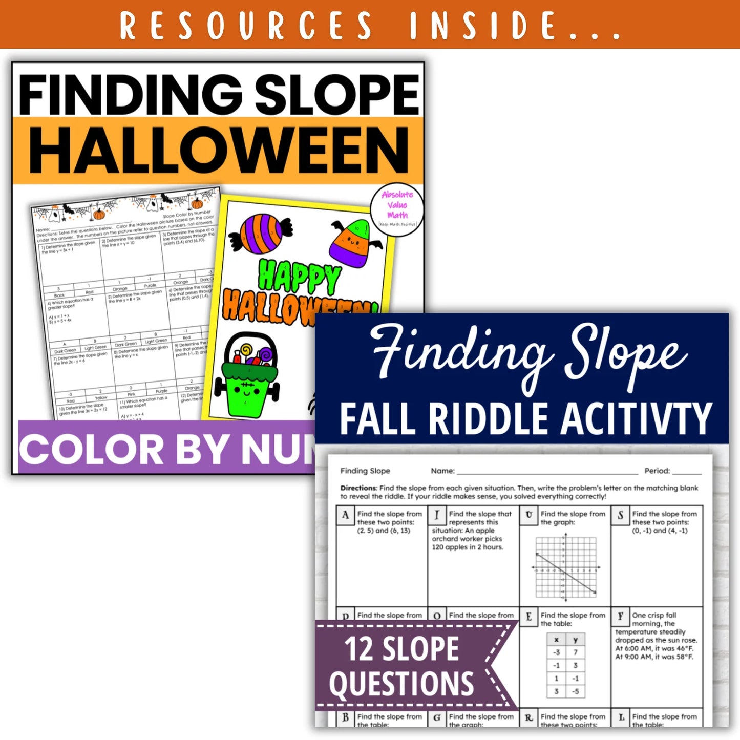 Slope: Fall + Halloween Mini Bundle 🍁🎃