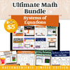 Systems of Equations: Fall + Halloween Mini Bundle 🍁🎃