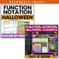 Function Notation: Fall + Halloween Mini Bundle 🍁🎃