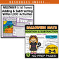 Add and Subtract within 1000: Fall + Halloween Mini Bundle 🍁🎃