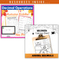 Operations with Fractions & Decimals : Fall + Halloween Mini Bundle 🍁🎃