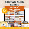 Order of Operations: Fall + Halloween Mini Bundle 🍁🎃