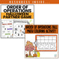 Order of Operations: Fall + Halloween Mini Bundle 🍁🎃