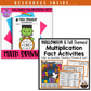 Multiplication Facts: Fall + Halloween Mini Bundle 🍁🎃