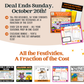 Operations with Fractions & Decimals : Fall + Halloween Mini Bundle 🍁🎃